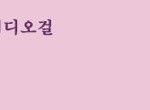 [타임캡슐] 『비디오 걸』 사춘기 소년들의 꿈에 바침